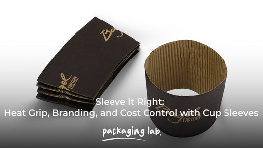 Sleeve It Right: Heat Grip, Branding, and Cost Control with Cup Sleeves