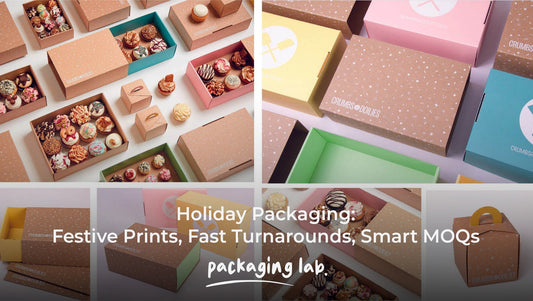 Holiday Packaging: Festive Prints, Fast Turnarounds, Smart MOQs