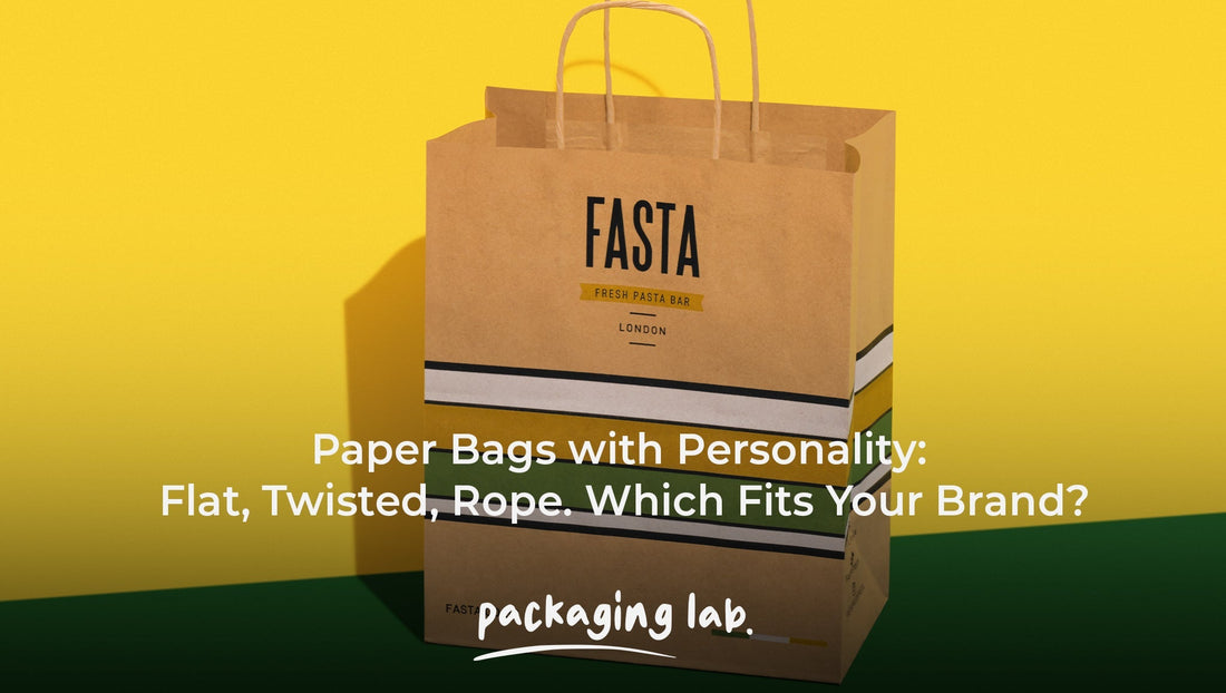 Paper Bags with Personality: Flat, Twisted, Rope. Which Fits Your Brand?