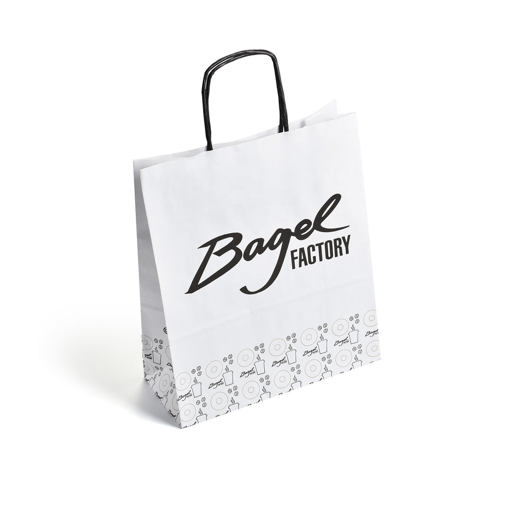 White Paper Carrier Bags